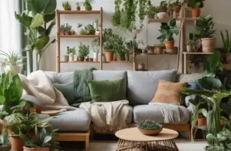 Wohnzimmer mit Pflanzen: So verbesserst du Luft und Lebensqualität