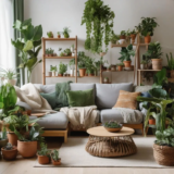 Wohnzimmer mit Pflanzen: So verbesserst du Luft und Lebensqualität