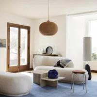 AndLight – Ferm Living Rico Divan Brushed L Cremeweiß